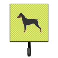thumbnail image 1 of Carolines Treasures BB3813SH4 German Pinscher Checkerboard Green Leash or Key Holder, 1 of 1
