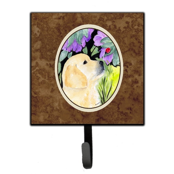 Carolines Treasures SS8245SH4 Golden Retriever Leash Holder or Key Hook, Small, Multicolor
