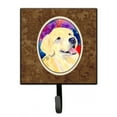 thumbnail image 1 of Carolines Treasures SS8753SH4 Golden Retriever Leash Holder or Key Hook, Small, Multicolor, 1 of 2