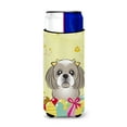 thumbnail image 1 of Carolines Treasures Gray Silver Shih Tzu Easter Egg Hunt Michelob Ultra beverage Insulator for slim cans Slim Can, 1 of 3