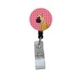 thumbnail image 1 of Carolines Treasures LH9130BR Great Dane Valentines Love and Hearts Retractable Badge Reel or ID Holder with Clip, 1 of 2