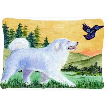 Carolines Treasures Great Pyrenees Indoor & Outdoor Decorative Fabric Pillow