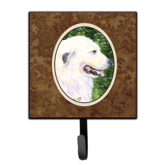 Carolines Treasures Great Pyrenees Leash or Key Holder Single Hook multicolor