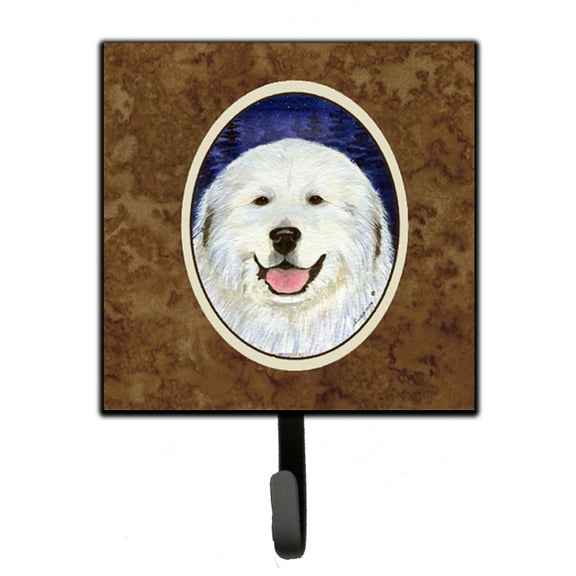 Carolines Treasures SS8242SH4 Great Pyrenees Leash Holder or Key Hook, Small, Multicolor