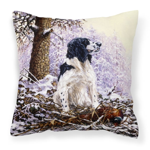 Carolines Treasures HMHE0008PW1414 Springer Spaniel by Michael Herring Canvas Decorative Pillow