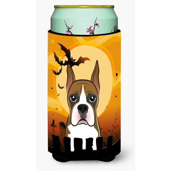 Carolines Treasures Halloween Boxer Tall Boy Beverage Insulator Hugger Tall Boy multicolor