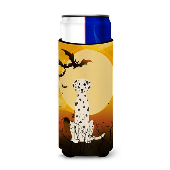 Carolines Treasures Halloween Dalmatian Michelob Ultra Hugger for Slim Cans