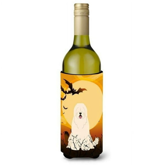 Carolines Treasures BB4290LITERK Halloween South Russian Sheepdog Wine Bottle Beverge Insulator Hugger