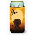 thumbnail image 1 of Carolines Treasures  Halloween Wire Haired Dachshund Chocolate Tall Boy Beverage Insulator Hugger, 1 of 1