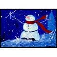 thumbnail image 1 of Carolines Treasures  Happy Holidays Snowman Indoor & Outdoor Mat, 18 x 27 in., 1 of 1