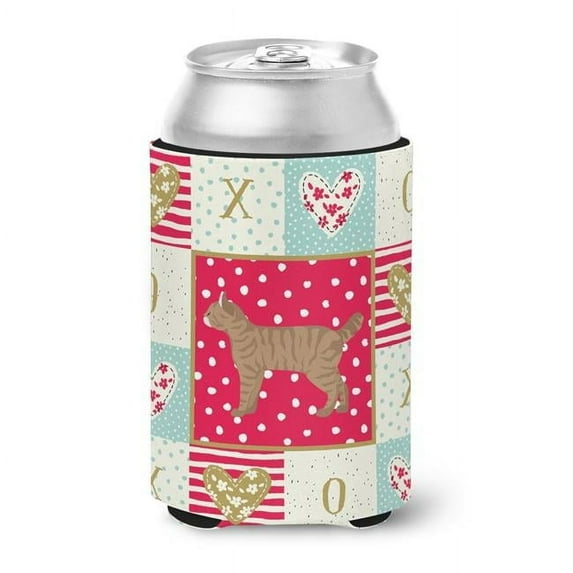 Carolines Treasures Highlander Lynx 1 Cat Love Can or Bottle Hugger Can Hugger multicolor