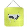 thumbnail image 1 of Carolines Treasures BB7650DS66 Hungarian Grey Steppe Cow Green Wall or Door Hanging Prints, 6 x 6 in., 1 of 1