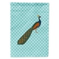 thumbnail image 1 of Animal/Bird Themed Blue Check Flag Canvas, 1 of 4