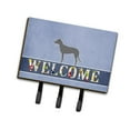 thumbnail image 1 of Carolines Treasures  Irish Wolfhound Welcome Leash or Key Holder, 1 of 1