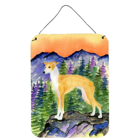 Caroline's Treasures SS8225DS1216 Italian Greyhound Wall or Door Hanging Prints, 12x16, multicolor