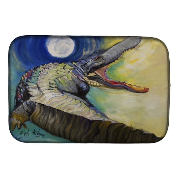 Alligator Dish Drying Mat