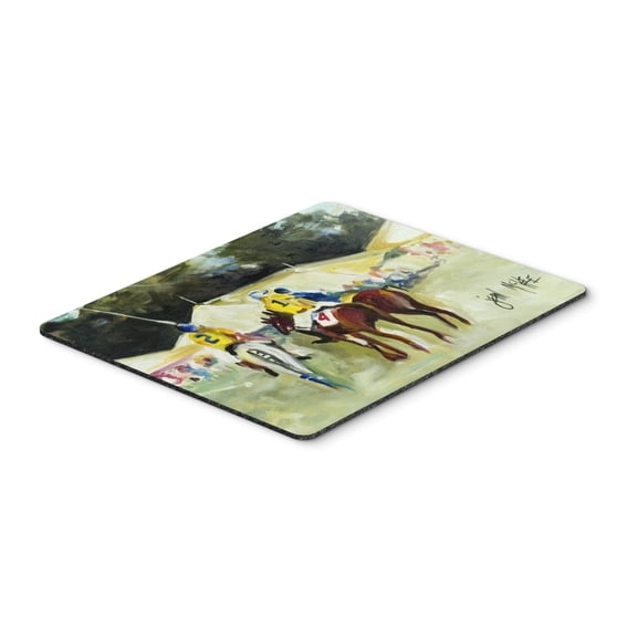Carolines Treasures JMK1006MP Polo at the Point Mouse Pad Hot Pad or Trivet Large multicolor