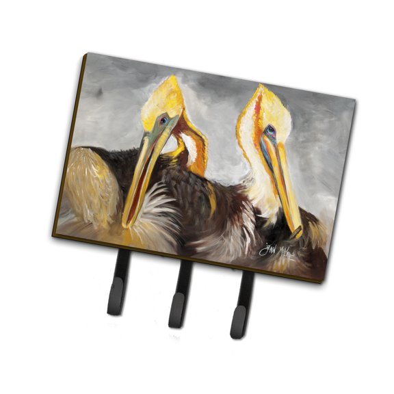 Carolines Treasures JMK1025TH68 Pelicans Preening Leash or Key Holder Triple multicolor