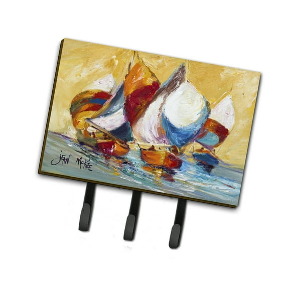 Carolines Treasures JMK1029TH68 Boat Race Leash or Key Holder Triple multicolor