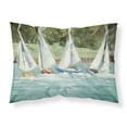 thumbnail image 1 of Carolines Treasures JMK1035PILLOWCASE Sailboats on the bay Fabric Standard Pillowcase Standard multicolor, 1 of 2
