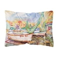 thumbnail image 1 of Carolines Treasures JMK1041PW1216 Sailboat Cindy Sue Canvas Fabric Decorative Pillow 12H x16W multicolor, 1 of 3
