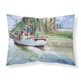 thumbnail image 1 of Carolines Treasures JMK1060PILLOWCASE Jeannie Shrimp Boat Fabric Standard Pillowcase Standard multicolor, 1 of 2