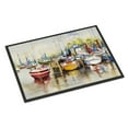 thumbnail image 1 of Carolines Treasures JMK1064JMAT Paradise Yacht Club II Sailboats Door Mat Indoor Rug or Outdoor Welcome Mat 24x36, 1 of 4