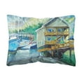 thumbnail image 1 of Carolines Treasures JMK1069PW1216 Ocean Springs Harbour Landing Canvas Fabric Decorative Pillow  12H x16W multicolor, 1 of 3