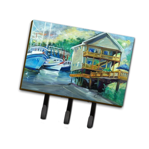 Carolines Treasures JMK1069TH68 Ocean Springs Harbour Landing Leash or Key Holder Triple multicolor