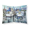 thumbnail image 1 of Carolines Treasures JMK1087PILLOWCASE Tourquoise Bay Sailboat Fabric Standard Pillowcase Standard multicolor, 1 of 2