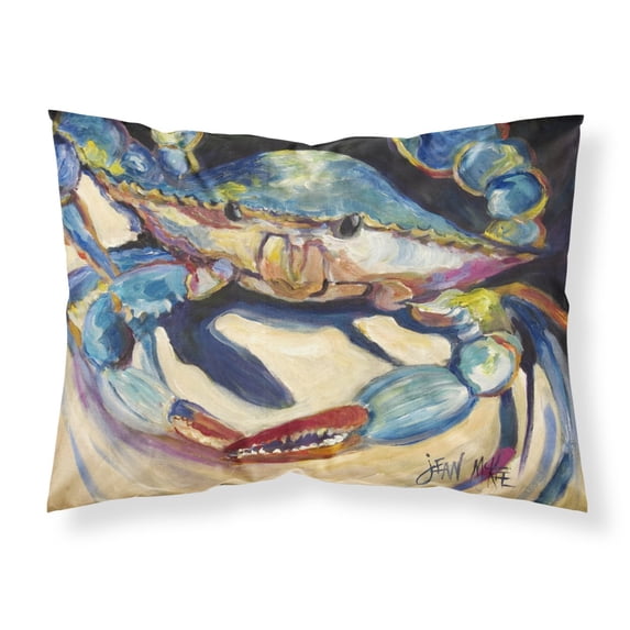 Carolines Treasures JMK1094PILLOWCASE Blue Crab Fabric Standard Pillowcase Standard multicolor