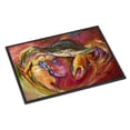 thumbnail image 1 of Carolines Treasures JMK1105JMAT Blue Crab Stars Door Mat Indoor Rug or Outdoor Welcome Mat 24x36 Doormat  36"L x 24"W, 1 of 4