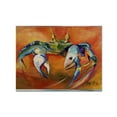 thumbnail image 1 of Carolines Treasures JMK1110PLMT Blue Crab Fabric Placemat, Multicolor, 1 of 1