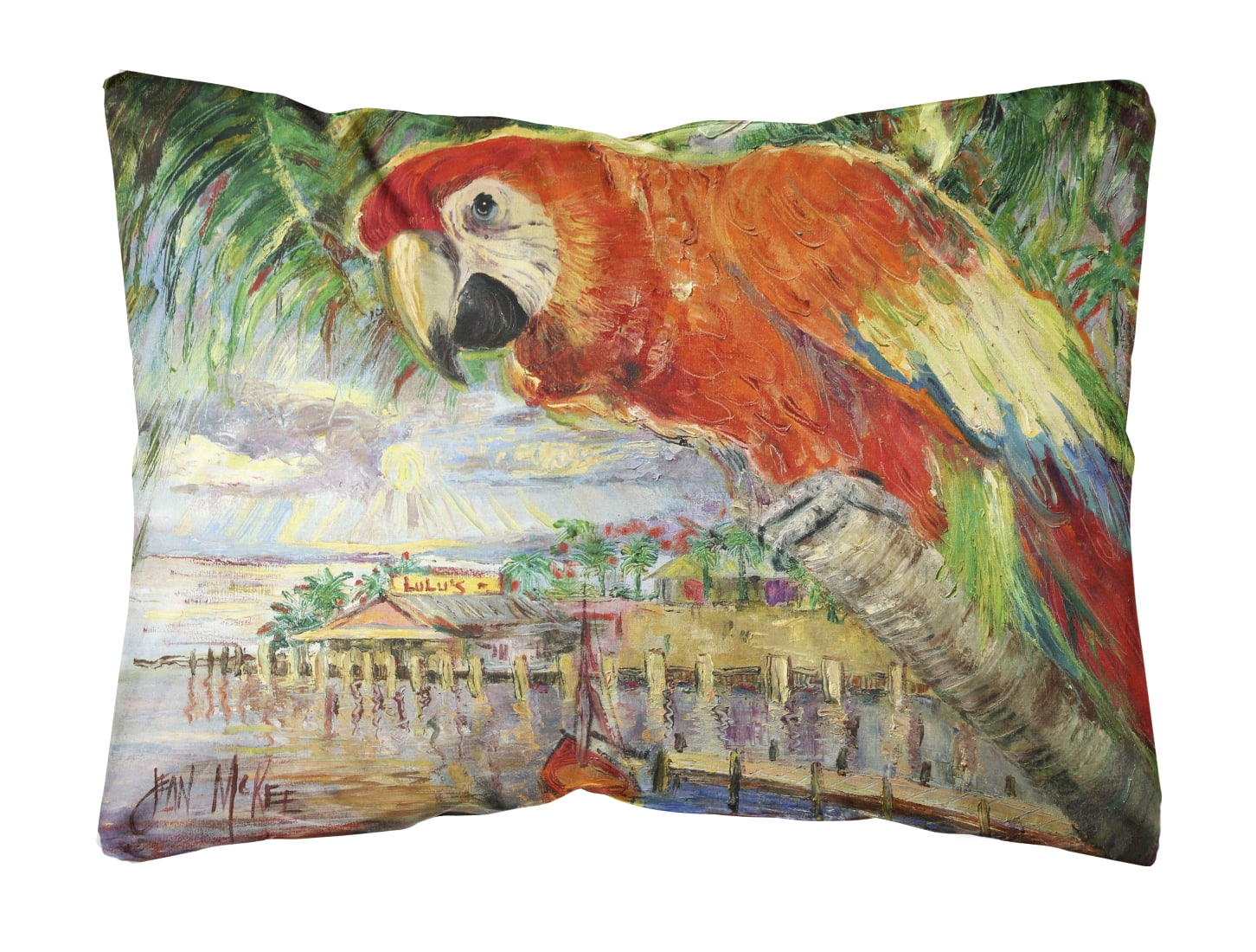 Excelsa cuscino decorativo Kimono Airone cotone 45x16x45 cm multicolore