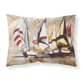 thumbnail image 1 of Carolines Treasures JMK1136PILLOWCASE Boat Binge Sailboats Fabric Standard Pillowcase Standard multicolor, 1 of 2