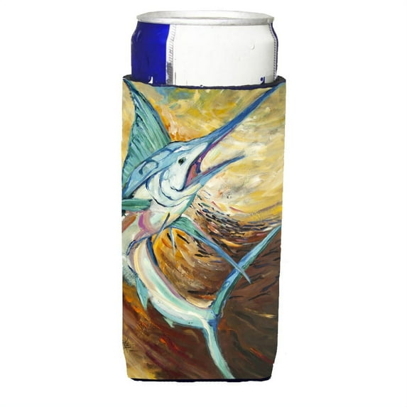Carolines Treasures JMK1167MUK Billfish Ultra Beverage Insulators for slim cans Slim Can multicolor