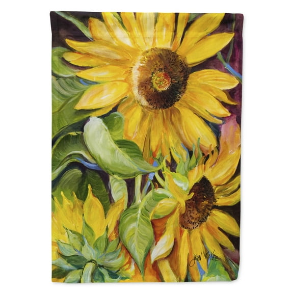 Carolines Treasures JMK1172GF Sunflowers Flag Garden Size Small multicolor