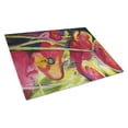 thumbnail image 1 of Carolines Treasures JMK1173LCB Poppies Glass Cutting Board Large, 12H x 16W, multicolor, 1 of 1