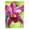 thumbnail image 1 of Carolines Treasures JMK1176CHF Orchid Flag Canvas House Size  Large multicolor, 1 of 4