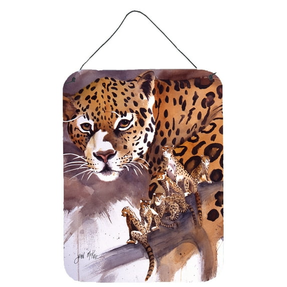 Carolines Treasures JMK1193DS1216 Cheetah Wall or Door Hanging Prints 12x16 multicolor