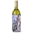 thumbnail image 1 of Carolines Treasures JMK1201LITERK Angels in the Cemetary with Cross Wine Bottle Beverage Insulator Hugger  Wine Bottle, 1 of 1