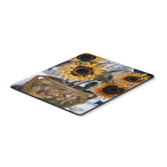 Carolines Treasures JMK1202MP Pot of Sunflowers Mouse Pad Hot Pad or Trivet Large multicolor