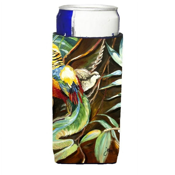 Carolines Treasures JMK1204MUK Mandarin Pheasant Ultra Beverage Insulators for slim cans  Slim Can multicolor