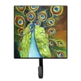 thumbnail image 1 of Carolines Treasures JMK1209SH4 Peacock Leash or Key Holder 7Hx4.25W multicolor, 1 of 2