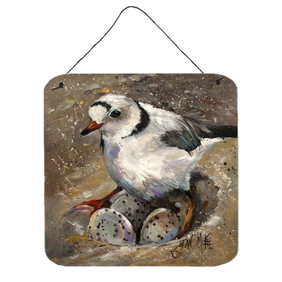 Carolines Treasures JMK1215DS66 Piping Plover Wall or Door Hanging Prints 6x6 multicolor