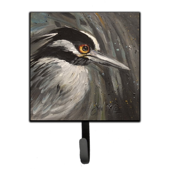 Carolines Treasures JMK1219SH4 Night Heron Leash or Key Holder 7Hx4.25W multicolor