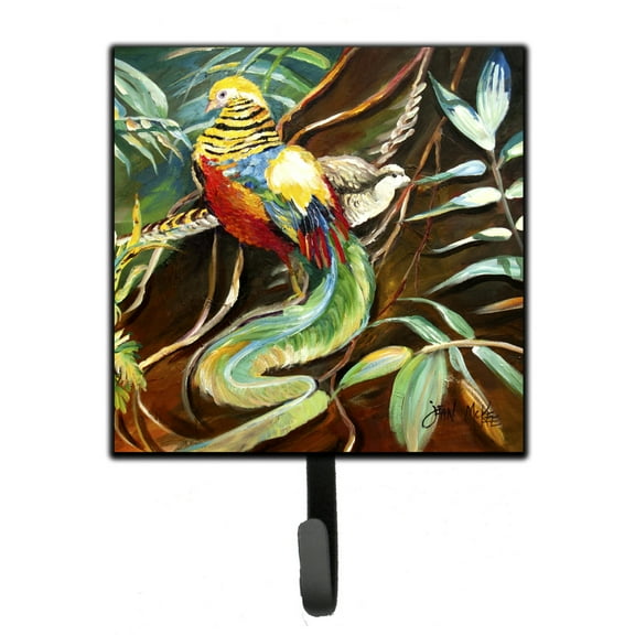 Carolines Treasures JMK1221SH4 Mandarin Pheasant Leash or Key Holder 7Hx4.25W multicolor