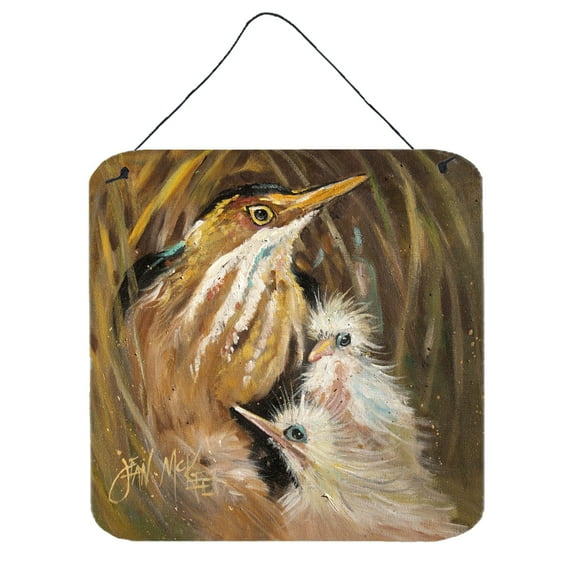 Carolines Treasures JMK1223DS66 Happy Family Wall or Door Hanging Prints 6x6 multicolor