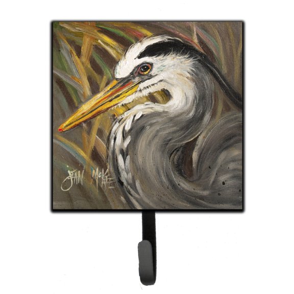 Carolines Treasures JMK1229SH4 Blue Heron Leash or Key Holder 7Hx4.25W multicolor