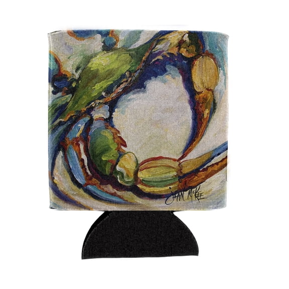 Carolines Treasures JMK1254CC 21 Crab Can or Bottle Hugger Can Hugger multicolor